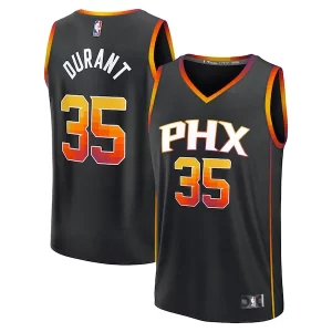 Fascinante Versatile Kevin Durant Phoenix Suns Fast Break Replica Player Jersey Statement Edition Black
