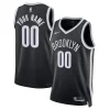 Gorgeous Brooklyn Nets Nike Unisex Swingman Custom Jersey Black Icon Edition