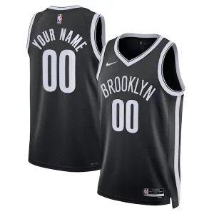 Gorgeous Brooklyn Nets Nike Unisex Swingman Custom Jersey Black Icon Edition