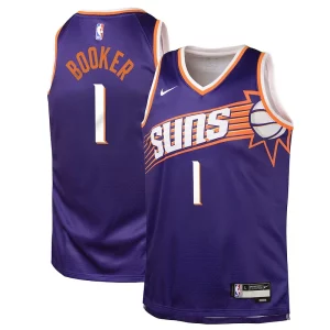 Magnifico Prestigioso Incantevole Devin Booker Phoenix Suns Nike Youth Swingman Jersey Icon Edition Purple
