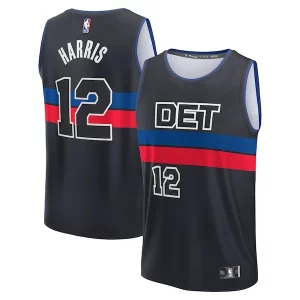 Moderno Gorgeous Raffinato Tobias Harris Detroit Pistons Youth Fast Break Player Jersey Statement Edition Black