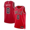 Gorgeous Coby White Chicago Bulls Nike Unisex Swingman Jersey Icon Edition Red