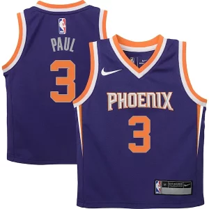Gorgeous Comodo Chris Paul Phoenix Suns Nike Preschool 2021/22 Replica Jersey Icon Edition Purple