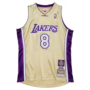 Gorgeous Delizioso Kobe Bryant Los Angeles Lakers Hall of Fame Class of 2020 #8 Authentic Jersey Gold/Purple