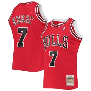 Gorgeous Fascinante Toni Kukoc Chicago Bulls 1997/98 Hardwood Classics Swingman Jersey Red