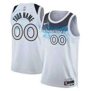 Gorgeous Minnesota Timberwolves Nike Unisex 2024/25 Custom Swingman Jersey City Edition White