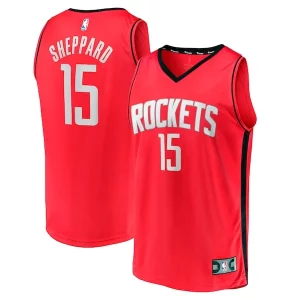 Attraente Eccezionale Reed Sheppard Houston Rockets Youth 2024 NBA Draft Fast Break Player Jersey Icon Edition Red