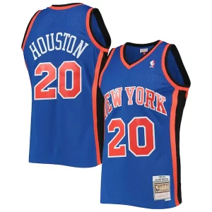 Incantevole Allan Houston New York Knicks Hardwood Classics Swingman Jersey Blue