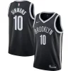 Incantevole Delizioso Carino Ben Simmons Brooklyn Nets Nike 2021/22 Swingman Jersey Icon Edition Black