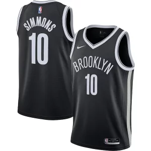 Incantevole Delizioso Carino Ben Simmons Brooklyn Nets Nike 2021/22 Swingman Jersey Icon Edition Black