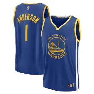 Incantevole Delizioso Fascinante Kyle Anderson Golden State Warriors Youth Fast Break Replica Player Jersey Icon Edition Royal