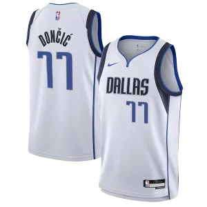 Incantevole Fascinante Delizioso Luka Dončić Dallas Mavericks Nike Youth Swingman Jersey Association Edition White