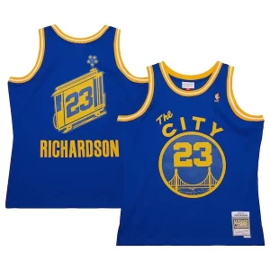 Incantevole Jason Richardson Golden State Warriors 2004/05 Hardwood Classics Swingman Jersey Royal