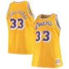 Incantevole Lussuoso Gorgeous Kareem Abdul Jabbar Los Angeles Lakers 1984/85 Big & Tall Hardwood Classics Swingman Jersey Gold