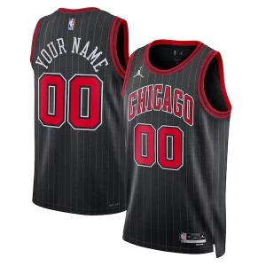 Incantevole Magnifico Chicago Bulls Jordan Brand Unisex 2022/23 Swingman Custom Jersey Statement Edition Black