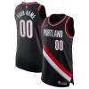 Incantevole Magnifico Gorgeous Portland Trail Blazers Nike 2021/22 Diamond Authentic Custom Jersey Icon Edition Black