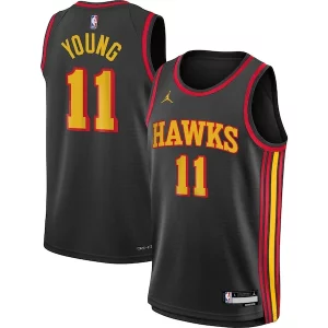 Incantevole Magnifico Sofisticato Trae Young Atlanta Hawks Jordan Brand Youth Swingman Jersey Statement Edition Black