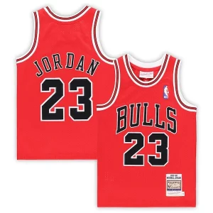 Incantevole Moderno Sofisticato Michael Jordan Chicago Bulls Preschool 1997/98 Hardwood Classics Authentic Jersey Red/Black/White