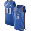 Incantevole Oklahoma City Thunder Nike Authentic Custom Jersey Blue Icon Edition