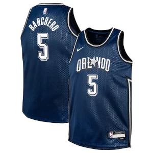 Incantevole Paolo Banchero Orlando Magic Nike Youth Swingman Replica Jersey City Edition Navy