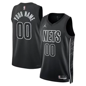Incantevole Prestigioso Bellissimo Brooklyn Nets Jordan Brand Unisex 2022/23 Swingman Custom Jersey Statement Edition Black