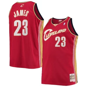 Incantevole Raffinato Pratico LeBron James Cleveland Cavaliers 2003/04 Big & Tall Hardwood Classics Swingman Jersey Red