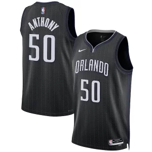 Incantevole Stupendo Fascinante Cole Anthony Orlando Magic Nike Unisex 2022/23 Swingman Jersey City Edition Black