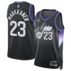 Incantevole Stupendo Ottimo Lauri Markkanen Utah Jazz Jordan Brand Unisex 2024/25 Swingman Jersey Statement Edition Black