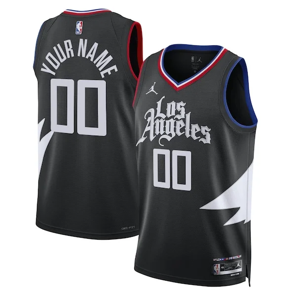 Incantevole Stupendo Robusto LA Clippers Jordan Brand Unisex 2022/23 Swingman Custom Jersey Statement Edition Black