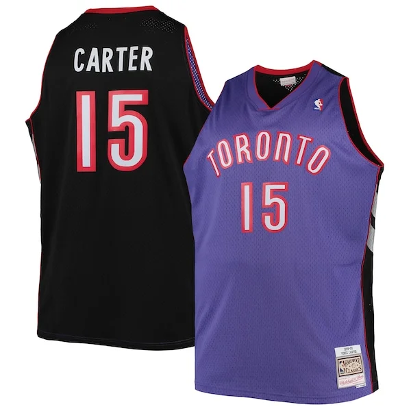 Incantevole Vince Carter Toronto Raptors Big & Tall 1999/00 Hardwood Classics Swingman Jersey Purple/White