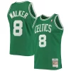 Lussuoso Antoine Walker Boston Celtics 2001/02 Hardwood Classics Swingman Jersey Kelly Green