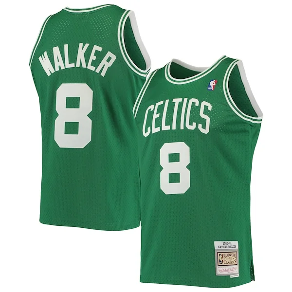 Lussuoso Antoine Walker Boston Celtics 2001/02 Hardwood Classics Swingman Jersey Kelly Green