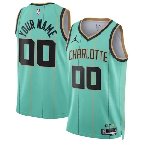 Lussuoso Charlotte Hornets Jordan Brand Unisex 2024/25 Custom Swingman Jersey City Edition Mint
