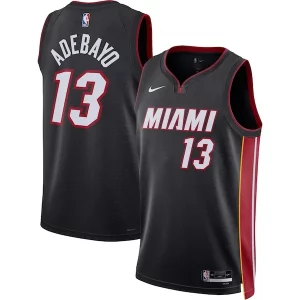 Lussuoso Comodo Trendy Bam Adebayo Miami Heat Nike Unisex Swingman Jersey Icon Edition Black