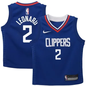 Lussuoso Cool Kawhi Leonard LA Clippers Nike Toddler 2020/21 Replica Jersey Icon Edition Royal