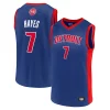 Lussuoso Elegante Magnifico Men's Killian Hayes Blue Detroit Pistons Team Player Jersey