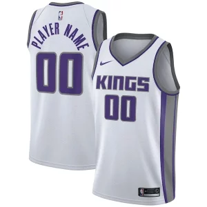 Lussuoso Elegante Sacramento Kings Nike 2020/21 Swingman Custom Jersey Association Edition White