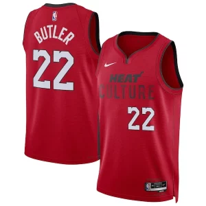 Lussuoso Jimmy Butler Miami Heat Nike Unisex 2024/25 Swingman Player Jersey City Edition Red
