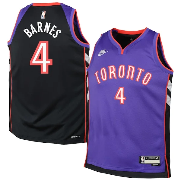 Lussuoso Meraviglioso Scottie Barnes Toronto Raptors Nike Youth 2024/25 Swingman Jersey Purple Classic Edition
