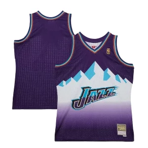 Lussuoso Meraviglioso Utah Jazz 1996 97 Hardwood Classics Swingman Jersey Purple