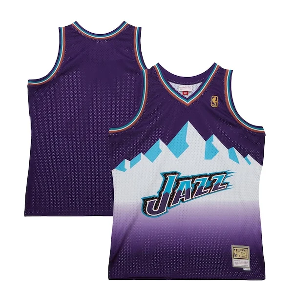 Lussuoso Meraviglioso Utah Jazz 1996 97 Hardwood Classics Swingman Jersey Purple