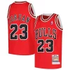 Lussuoso Pratico Carino Michael Jordan Chicago Bulls Youth Hardwood Classics 1997/98 Authentic Jersey Red