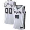 Lussuoso San Antonio Spurs Nike 2020/21 Swingman Custom Jersey Association Edition White
