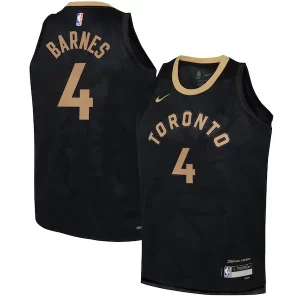 Lussuoso Scottie Barnes Toronto Raptors Nike Youth 2022/23 Swingman Jersey City Edition Black