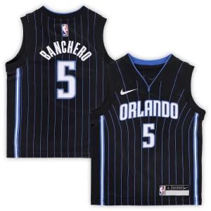 Lussuoso Splendido Magnifico Paolo Banchero Orlando Magic Nike Preschool Swingman Player Jersey Icon Edition Black