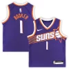Magnifico Attraente Devin Booker Phoenix Suns Nike Preschool Swingman Player Jersey Icon Edition Purple