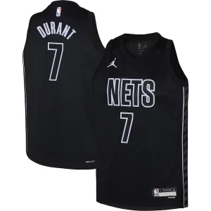 Magnifico Bellissimo Gorgeous Kevin Durant Brooklyn Nets Jordan Brand Youth Swingman Jersey Statement Edition Black