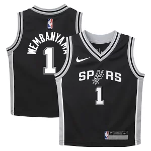 Bellissimo Resistente Victor Wembanyama San Antonio Spurs Nike Toddler Swingman Player Jersey Icon Edition Black