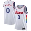 Magnifico Cool Incantevole Tyrese Maxey Philadelphia 76ers Nike Unisex 2024/25 Swingman Player Jersey City Edition White