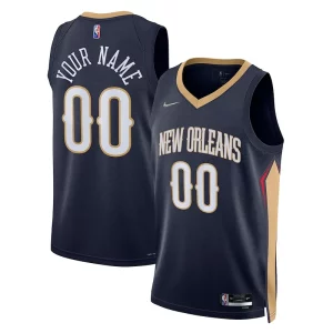 Magnifico Duraturo New Orleans Pelicans Nike 2021/22 Diamond Swingman Custom Jersey Icon Edition Navy